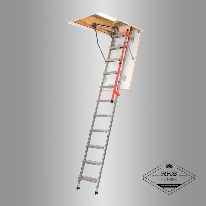 Чердачная металлическая лестница FAKRO LML Lux 70х130х280 в Старом Осколе