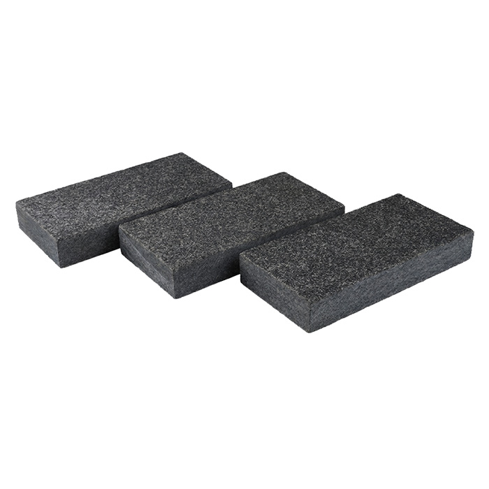 Гранитная брусчатка RKS SLATE Gabbro (Габбро) Пиленая, 200x100 мм в Старом Осколе