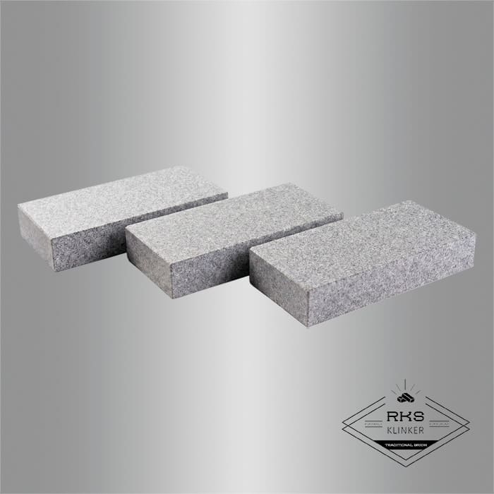 Гранитная брусчатка RKS SLATE Сильвер Пёрл, пиленая 200х100 мм в Старом Осколе