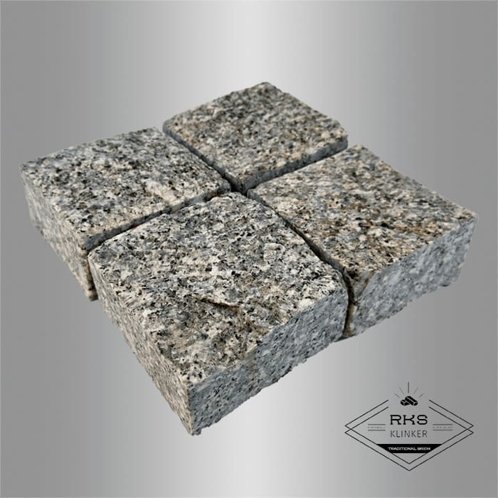 Гранитная брусчатка Grey Pearl, Карандаш, 100x100 мм в Старом Осколе