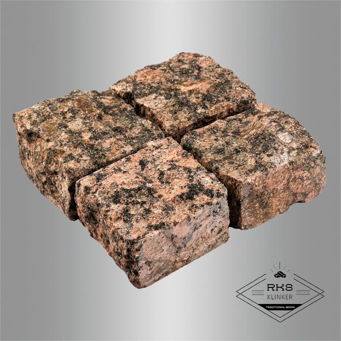 Гранитная брусчатка Южно-Султаевский, Колотая, 100x100 мм в Старом Осколе