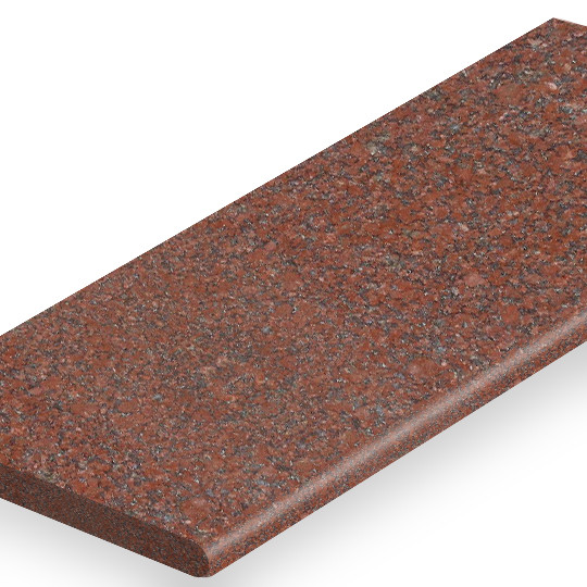 Ступень гранитная Imperial Red в Старом Осколе