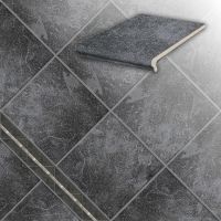 Напольная клинкерная ступень - флорентинер Roccia, 845 nero в Старом Осколе