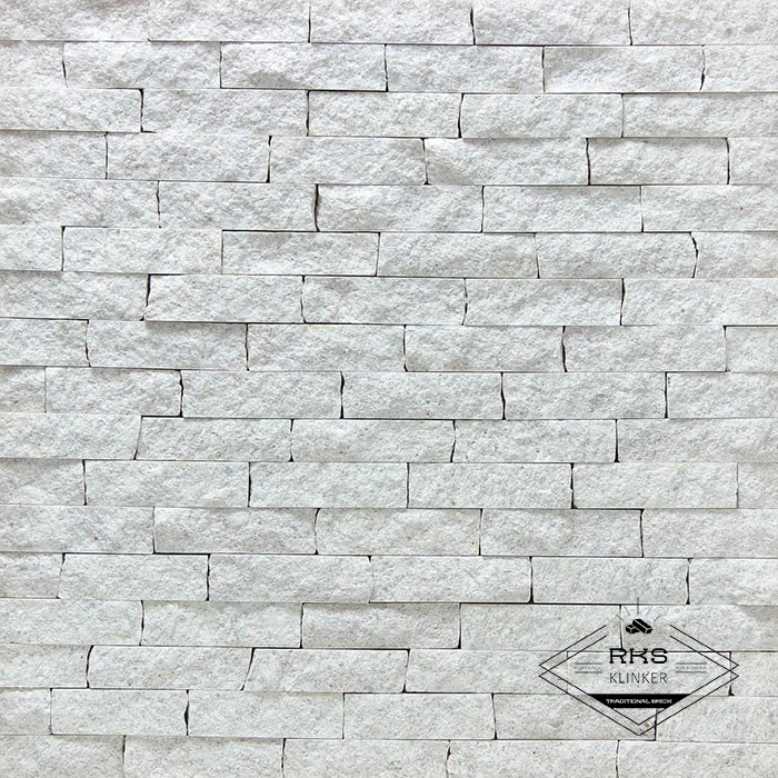 Фасадный камень Полоса - Гранит Imperial White в Старом Осколе