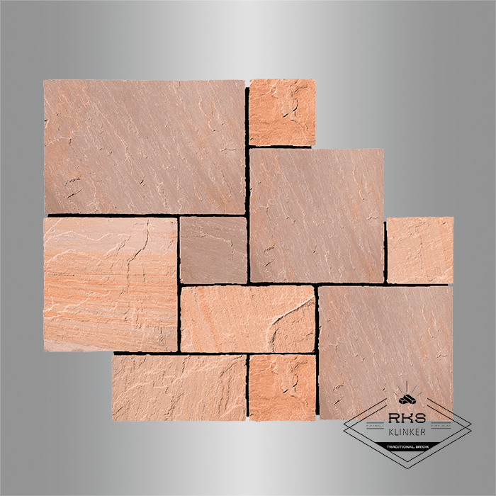 Мозаика из камня песчаник RKS SLATE Belgian Multi в Старом Осколе