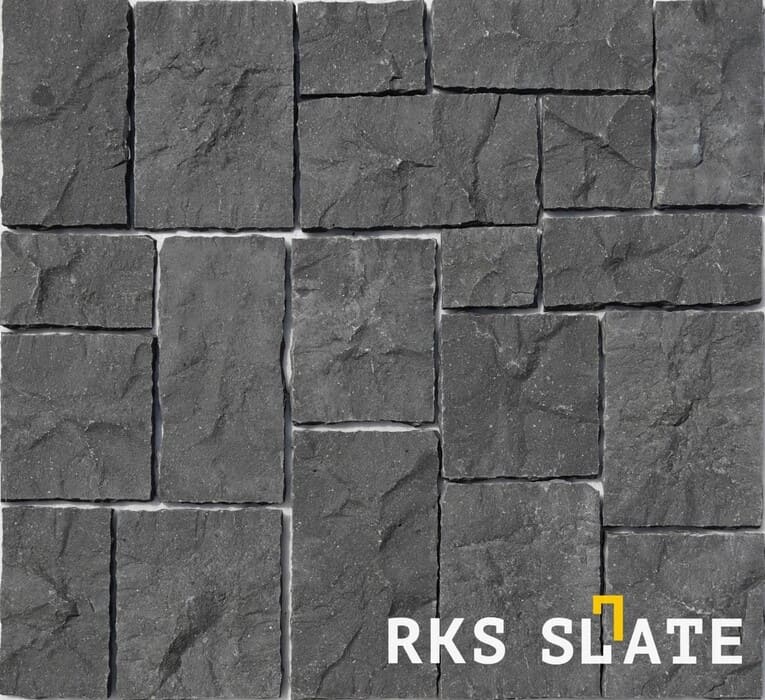 Фасадный облицовочный камень Basalt Rock Castle в Старом Осколе