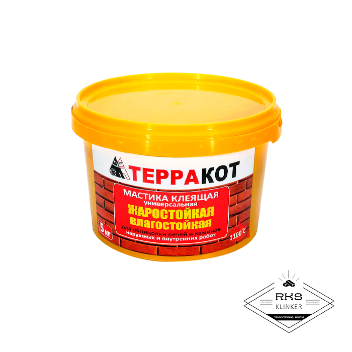 Мастика универсальная Терракот, 5кг в Старом Осколе
