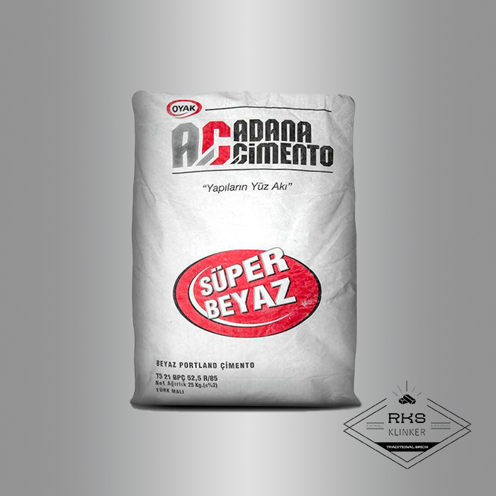 Цемент белый Adana (Оyak) Super White, М600, 25 кг в Старом Осколе