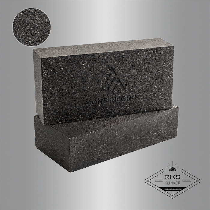 Кирпич печной Montenegro SHA 5 Black Argentum (Чёрный) 230x114x65 мм в Старом Осколе