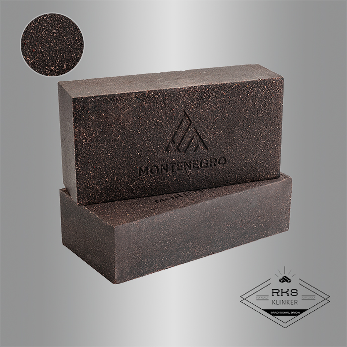 Кирпич печной Montenegro SHA 5 Black Cuprum (Чёрный) 230x114x65 мм в Старом Осколе