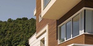 Реечная панель ДПК Turtle Shell, Middle Lines, Australian Palisander Co-Extrusion долговечные рейки монтажа для улице (2)