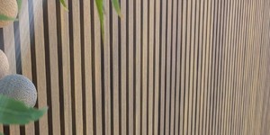 Реечная панель ДПК Turtle Shell, Middle Lines, Australian Palisander Co-Extrusion (забор) 85