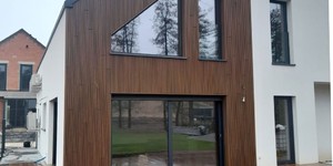 Реечная панель ДПК Turtle Shell, Middle Lines, Australian Palisander Co-Extrusion рейки под дерево коричневые купить (3)