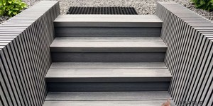 Реечная панель ДПК Turtle Shell, Middle Lines, Canadian Maple Co-Extrusion отделка крыльца и ступеней из дпк (2)