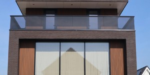 Реечная панель коричневая из ДПК Turtle Shell, Middle Lines, Australian Palisander Co-Extrusion облицовка дома (7)