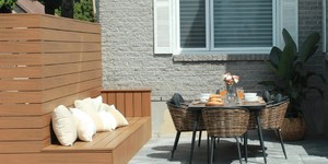 Заборная доска ДПК Turtle Shell Thai Teak Co-Extrusion Забор и уличная мебель из дпк (2)