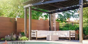 Заборная доска ДПК Turtle Shell Thai Teak Co-Extrusion забор из дпк доски (1)