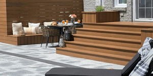 Заборная доска ДПК Turtle Shell Thai Teak Co-Extrusion крыльцо и забор из дпк (2)