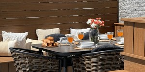 Заборная доска ДПК Turtle Shell Thai Teak Co-Extrusion крыльцо и забор из дпк (5)