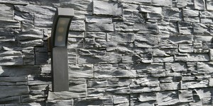 Плитка черная для фасада 3D панели RKS SLATE Сланец Black Slate Country (4)