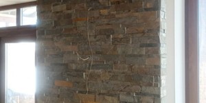Отделка стен декоративным камнем заказать 3D панели RKS SLATE Кварцит Zeera Green Natural (7)