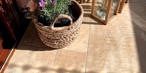 Плитка из травертина Classic French Pattern для отделки пола в доме и на улице заказать с доставкой